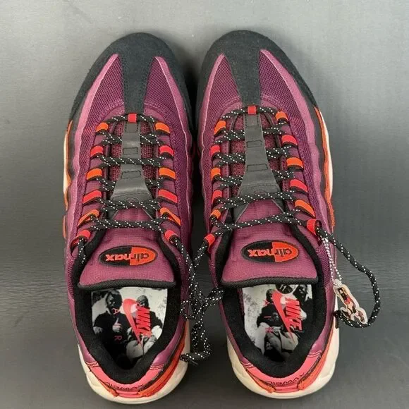 Nike Air Max 95 Utility Villain Red athletic sneaker shoes men's size 11 - Picture 6 of 8